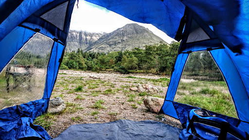 Red Squirrel Campsite Glencoe Scotland