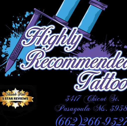 Highly Recommended Tattoo logo