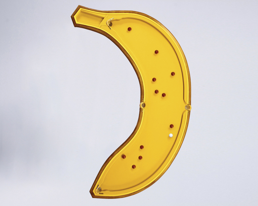 ＊香蕉撞球檯：Banana pool一桿可進幾個洞？！ 1