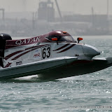 Khalid Al Kuwari of F1 Qatar Team at UIM F4 H2O Grand Prix of Qatar, Doha March 14-15, 2014.