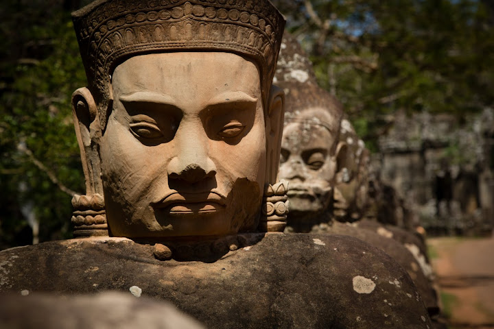 Demons at Angkor Thom