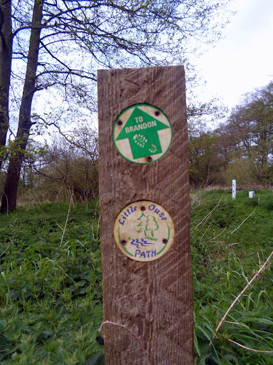 Little Ouse path marker