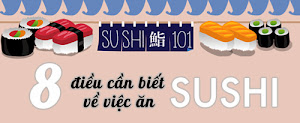 [Infographic] 8 điều cần biết khi ăn sushi