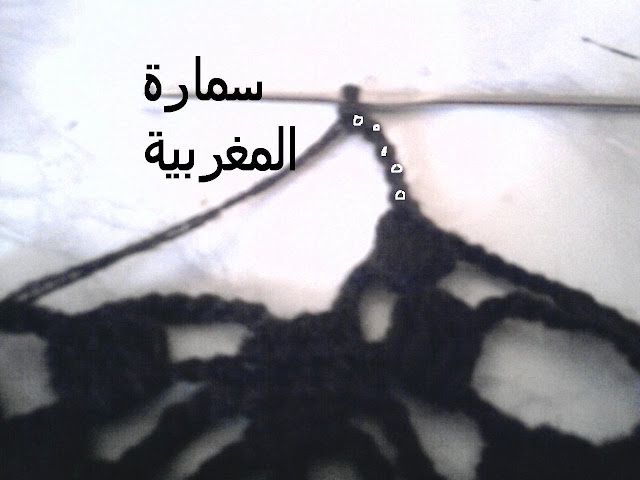 ورشة شال بغرزة العنكبوت لعيون الغالية سلمى سعيد Photo6809