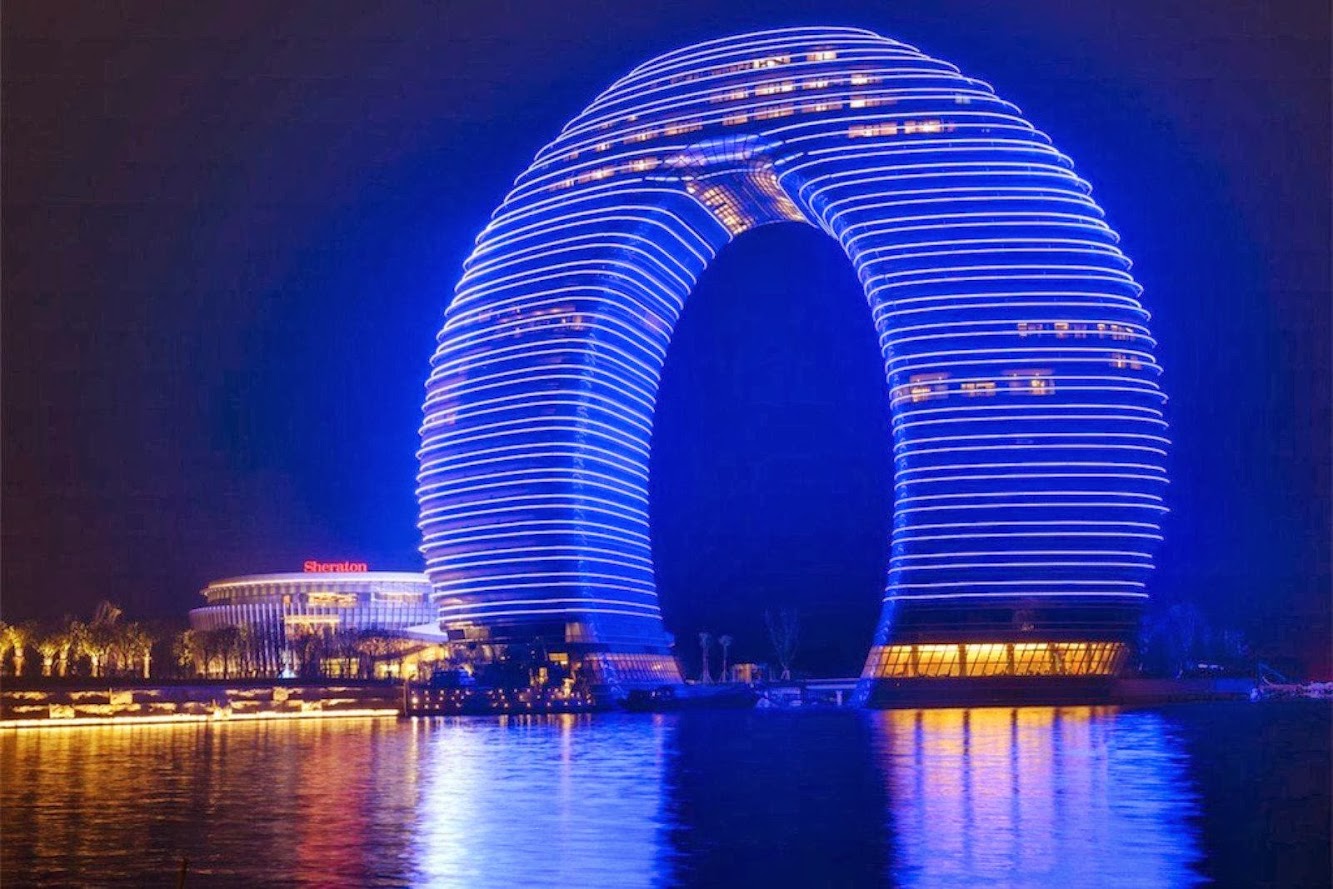 Huzhou, Cechiang, Cina: Sheraton Huzhou Hot Spring Resort by Mad Architects