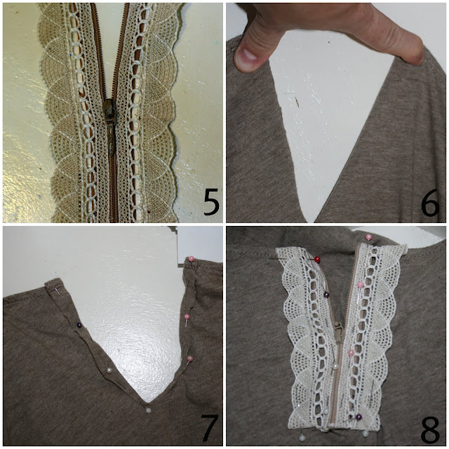 Lace Zipper Tutorial... - The Sewing Rabbit