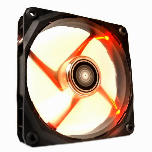 NZXT Technologies RF-FZ120-R1 NZXT FZ-120mm LED Airflow Fan Series Cooling Case Fan - Red