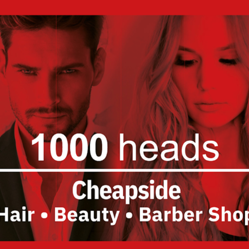 1000 Heads Hair Salon, Barber Shop & Beauty logo