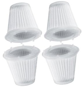  Black & Decker PVF100 Replacement Filter for PHV100/PHV1800 18-Volt Pivoting Vac 4-PACK