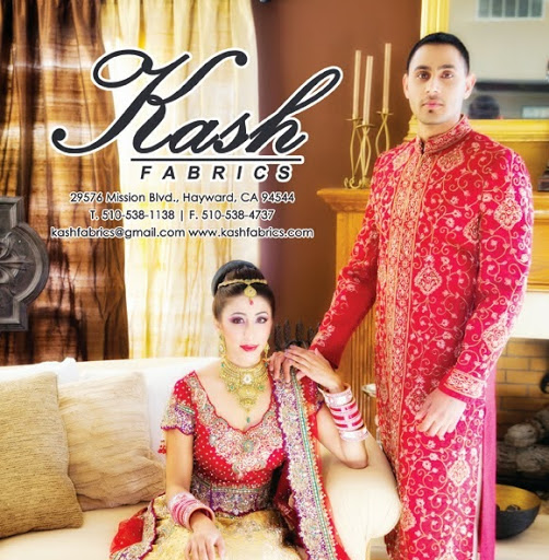 Kash Fabrics & Threading Salon logo