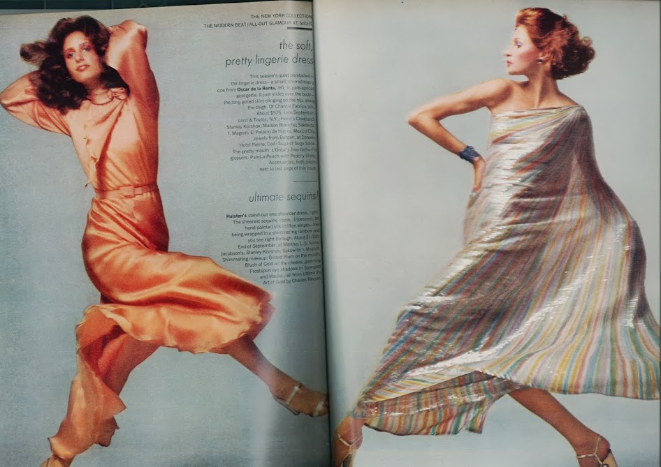 Magazines Update: Vogue US 1 September 1973 Karen Graham