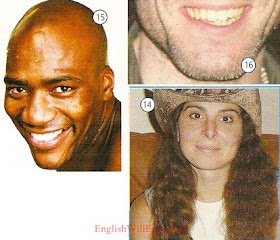 14. wavy hair 15. bald 16. stubble Physical Descriptions – Body – Picture Dictionary