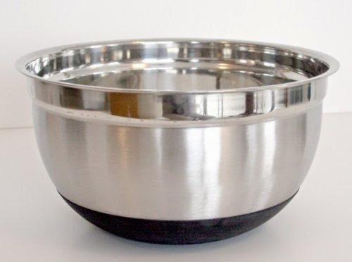  5 Quart Non-Slip Stainless Steel Mixing Bowl