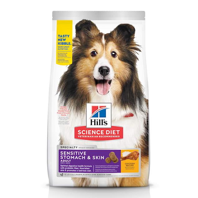 Hill`s Science Diet Adult Sensitive Stomach & Skin Chicken Recipe Dry Dog  Food, 30 lbs. | Petco