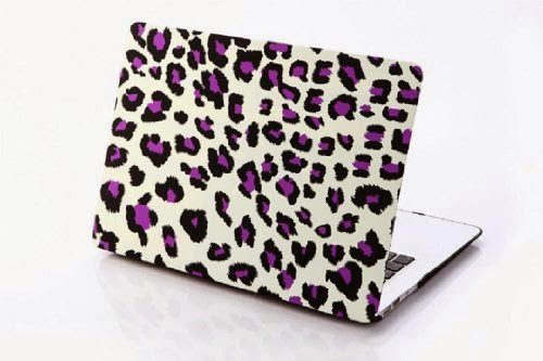  Unisex Stylish Leopard Case Cover Carrying Shell for Macbook Pro 13