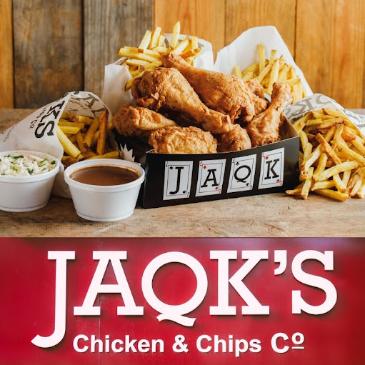 JAQKS Chicken + Chips (Shirley) logo