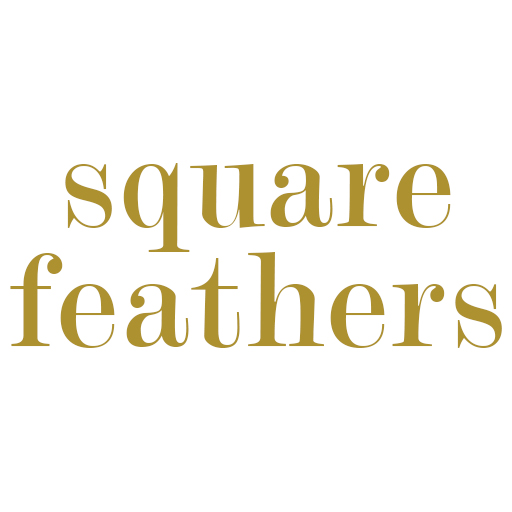 Square Feathers logo