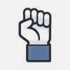Fist Facebook sticker