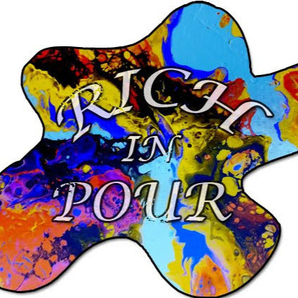 Rich In Pour Art Studio logo