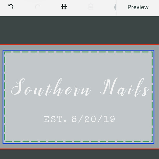 Southern Nails logo