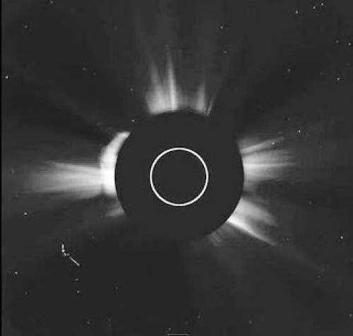 U F O News Nasa Satellite Photographs Mystery Object Near The Sun