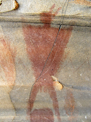 Buried Site pictographs