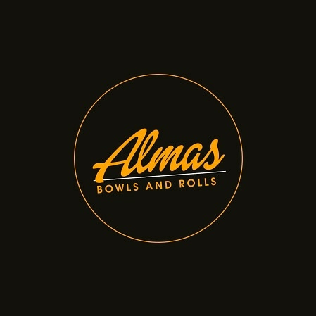 Almas Bowls and Rolls logo