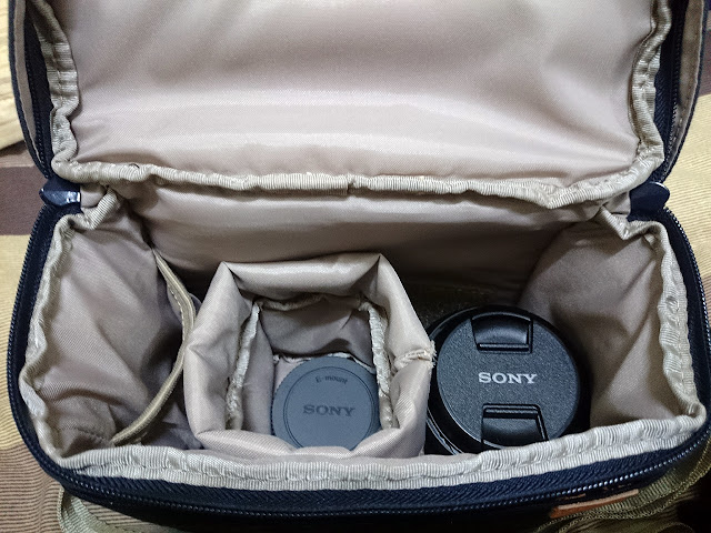 開箱｜SONY LCS-BBK 相機鏡頭攜行包 12