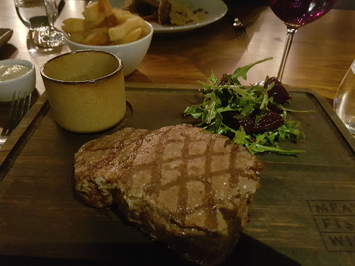 Meat Fish Wine