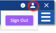Sign Out Button