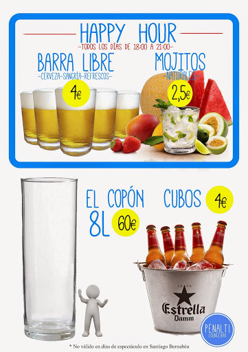 Penalti Lounge Bar Bernabeu
