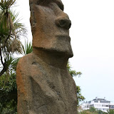 Easter Island Statue, Valparaiso, Chile