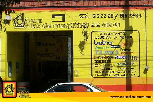 Casa Díaz de Maquinas de Coser Suc. Celaya, Av las Fuentes 603, Las Fuentes, 38040 Celaya, Gto., México, Tienda de costura | GTO