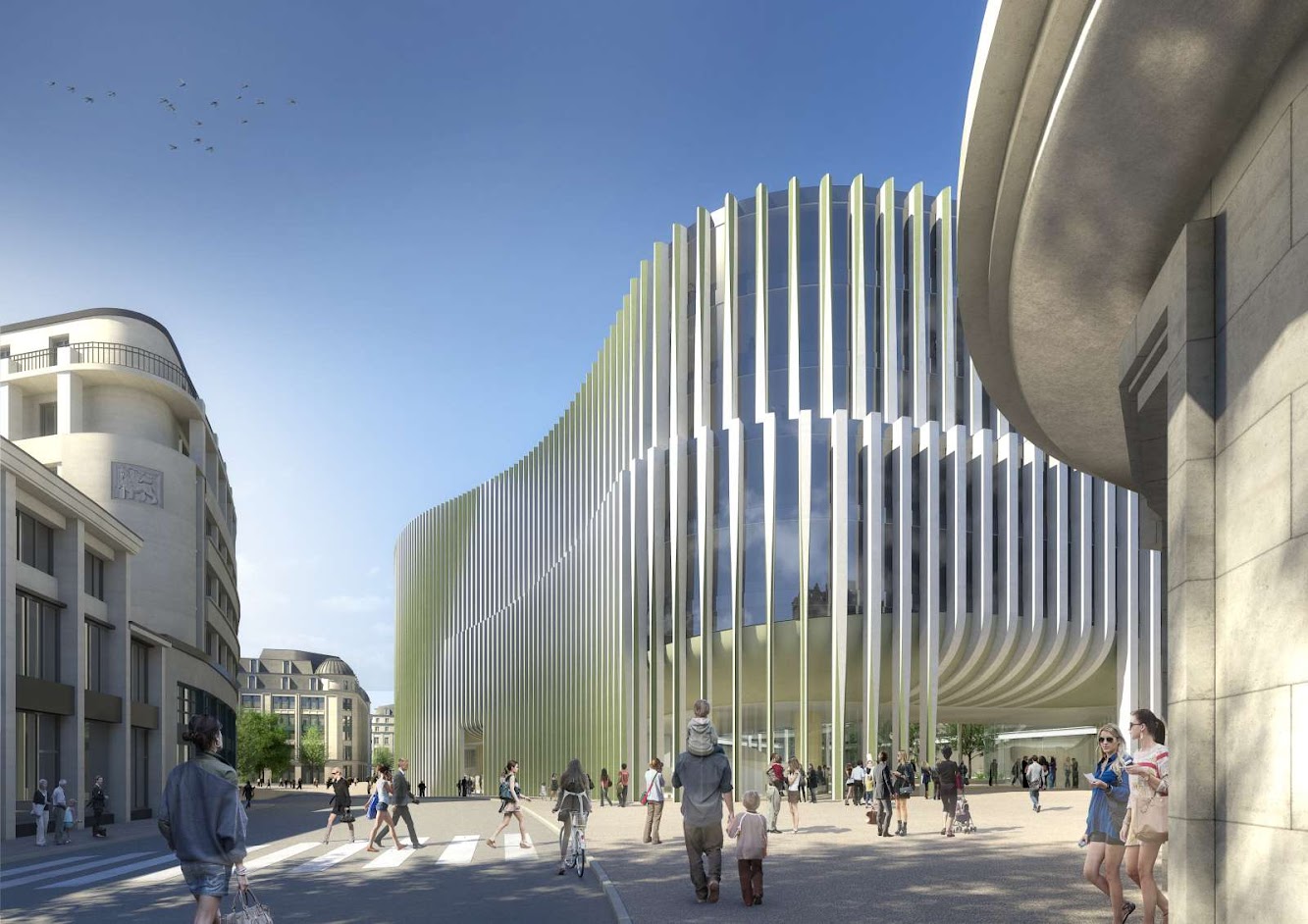 New headquarters for BNP Paribas Fortis by baumschlager