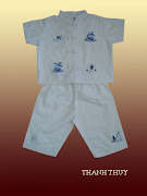 Chinese button Pajamas