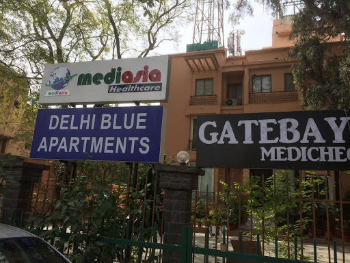 Delhi Blue Apartments, Mahatma Gandhi, Ansari Nagar West, New Delhi, Delhi 110016, India, Apartment_Building, state DL