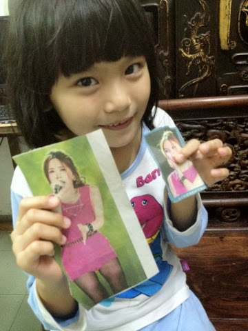 Big J and her idol Big J and her idol