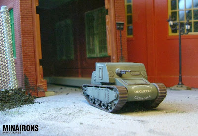 Minairons Miniatures 1/72 Benach M1935 Fast Tank 