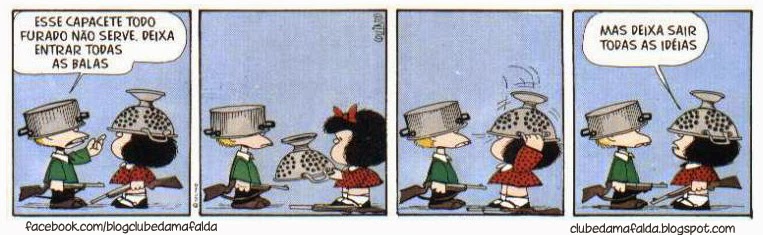 Clube da Mafalda:  Tirinha 693 