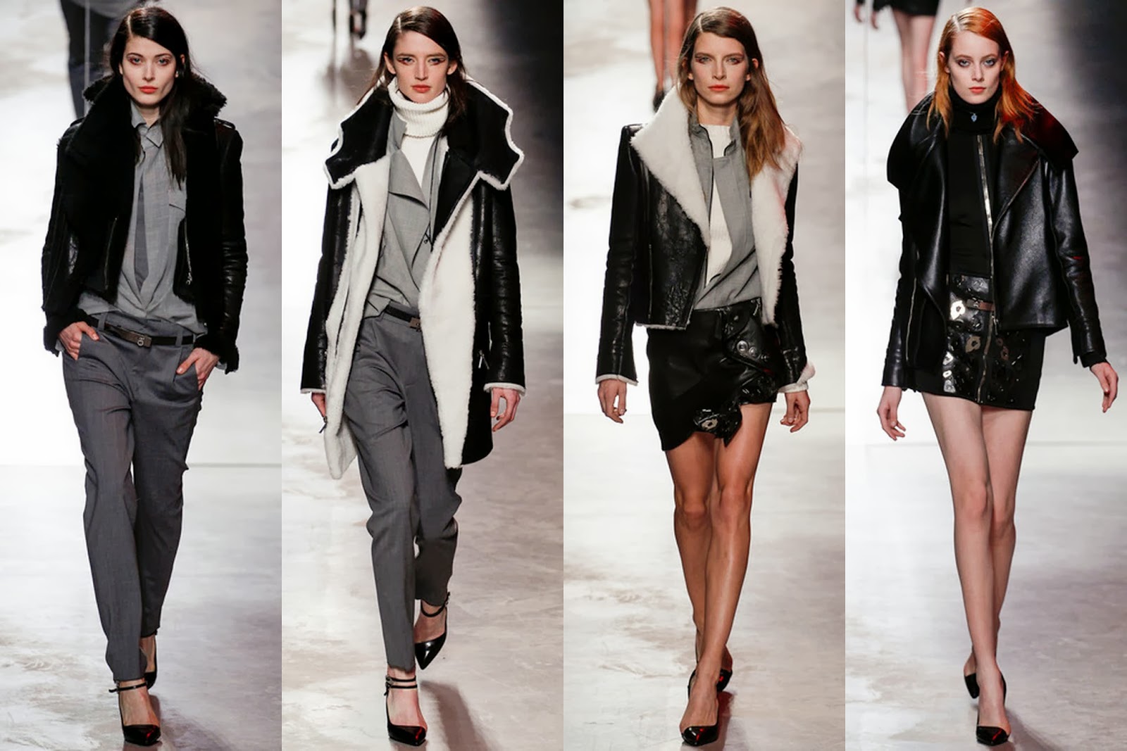 Anthony Vaccarello Fall/Winter 2014 Womenswear 