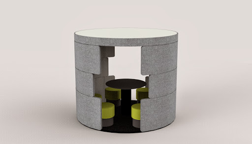 PARCS office furniture Visualization | feniks lab