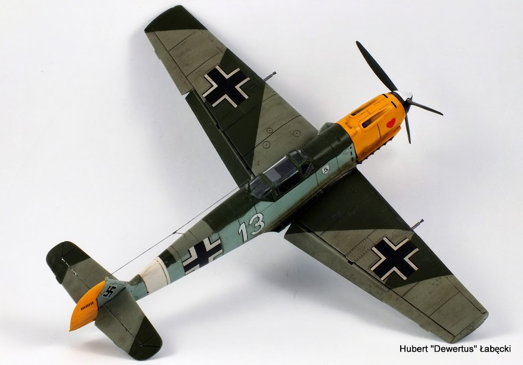 Malta 1940-43; Bf-109E7 7./JG.26 / Airfix 1:48  DSCF4573