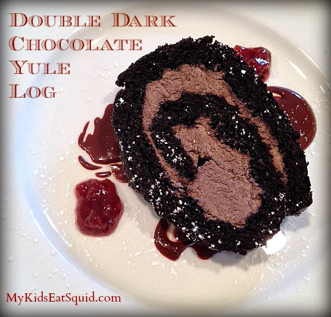 Double Dark Chocolate Yule Log Recipe