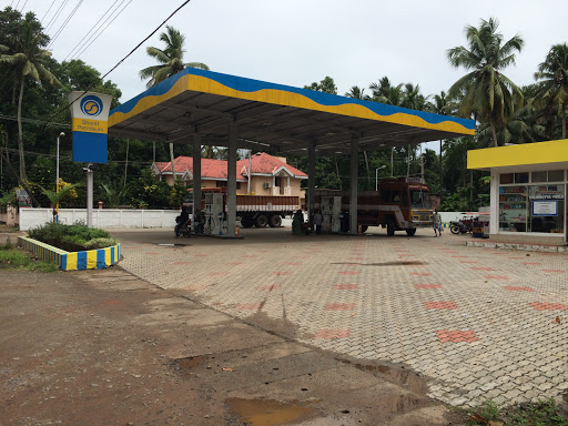 Bharat Petroleum Pulimoottil Fuels, Krishnapuram - Mavelikkara Rd, Punnamoodu, Mavelikara, Kerala 690101, India, Petrol_Pump, state KL