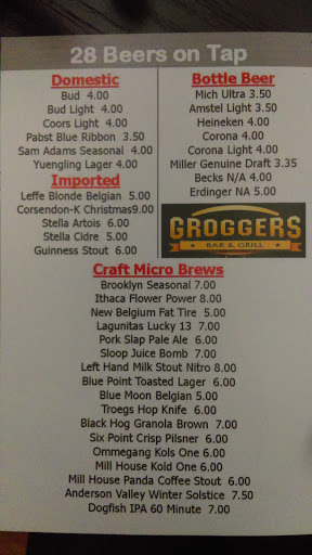 Restaurant «Groggers Bar & Grill», reviews and photos, 1112 Dutchess Turnpike, Poughkeepsie, NY 12603, USA