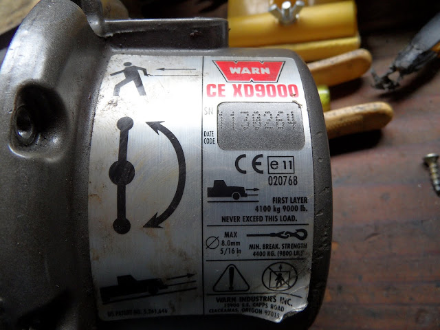 Warn Winch Serial Number Location
