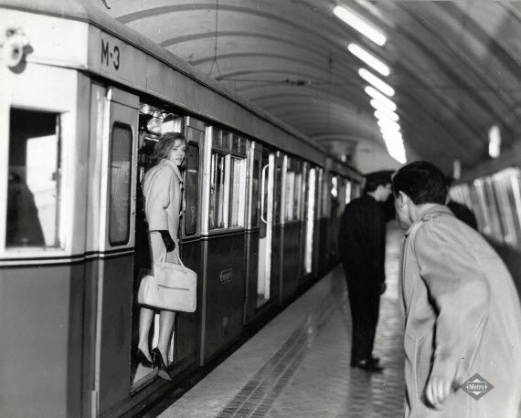 Las imágenes históricas de Metro de Madrid en la web