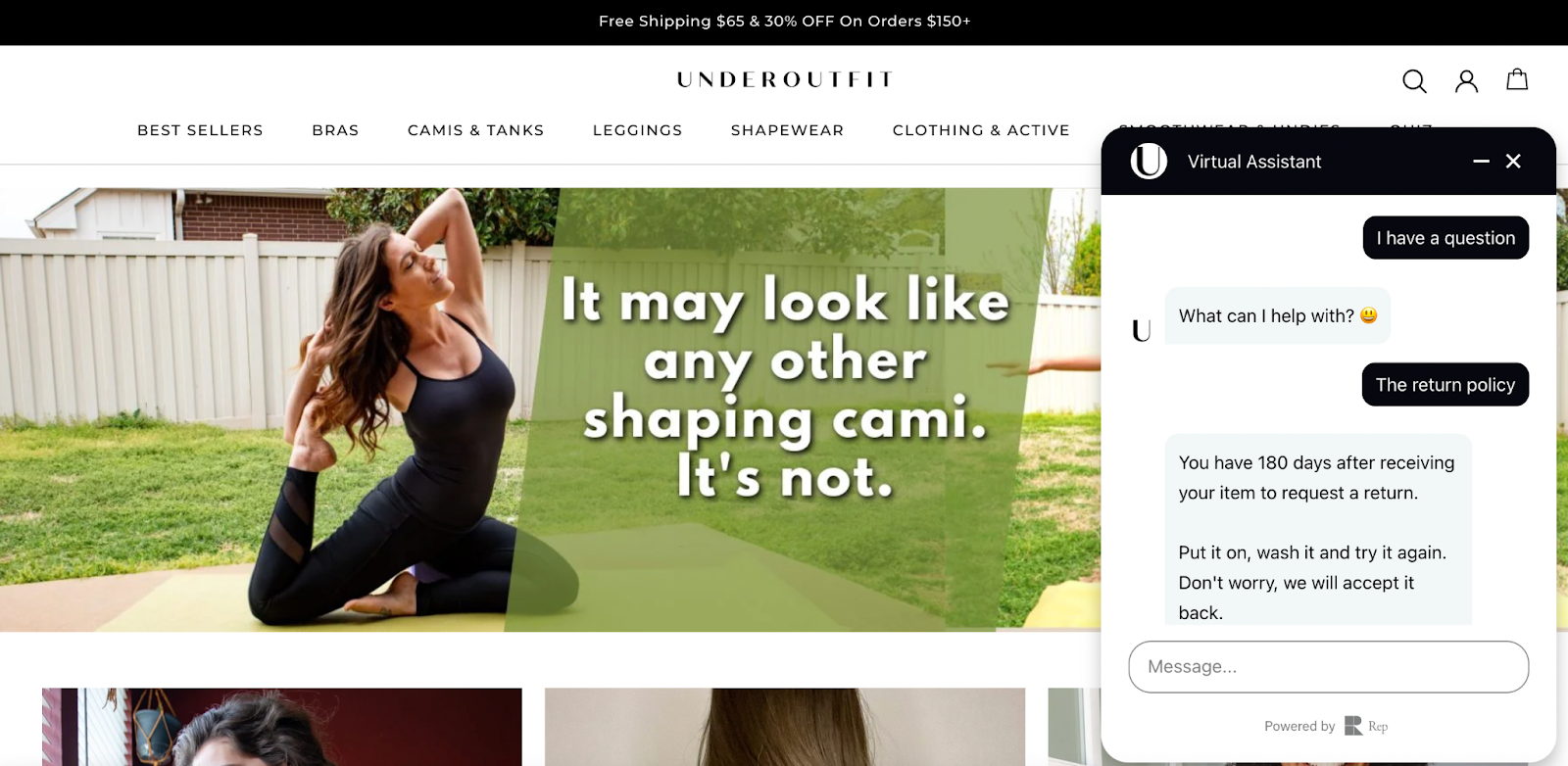 underoutfit-ecommerce-chatbot