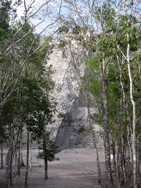 The pyramid at Coba