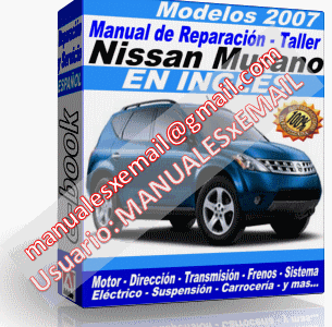2007 Nissan murano user manual #4